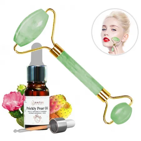 Masażer jadeitowy do twarzy