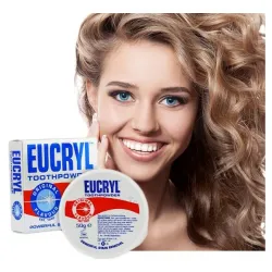 Eucryl toothpowder proszek wybielający do zębów 50g