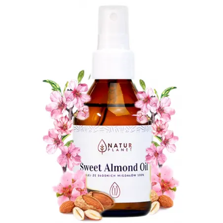 Natur Planet olej ze słodkich migdałów naturalny 100ml