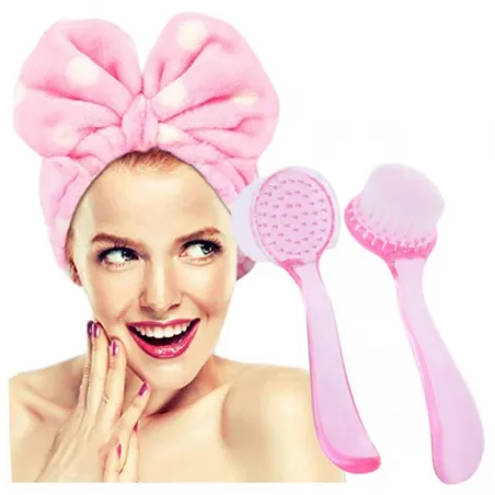 Szczoteczka do twarzy mycia i peelingu okrągła cocoSpa