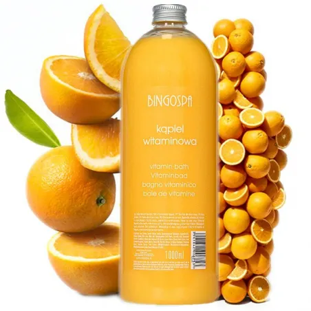 BingoSpa olejek do kąpieli do robienia piany w wannie relaksacyjny kąpiel Witaminowa 1L