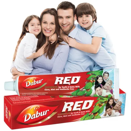 Dabur Red pasta do zębów ziołowa bez fluoru naturalna 100g