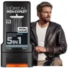 LOREAL MEN Expert Total Pure Carbon intensywny żel pod prysznic dla mężczyzn ciało twarz włosy XL 300ml
