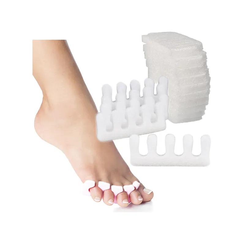 Separatory piankowe do manicure pedicure palców 10 par zestaw cocoSpa
