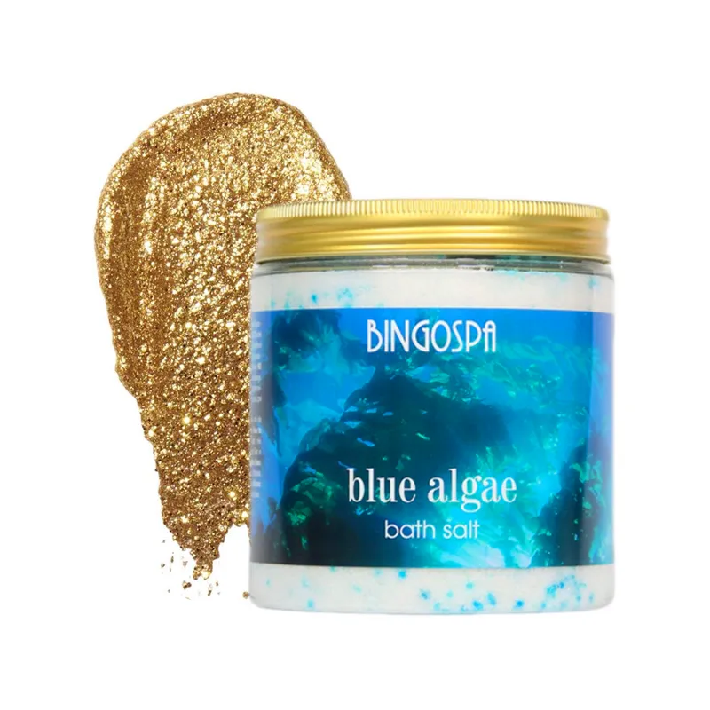 BingoSpa sól do kąpieli z niebieskimi algami morskimi naturalna Cudowny Zapach 900g