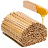 Szpatułki do wosku pasty cukrowej drewniane wąskie cocoSpa 100szt