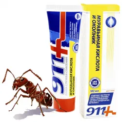 Maść 911 z kwasem mrówkowym i żywokostem na stawy korzonki stany zapalne bez recepty 100ml