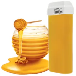 Dimax wosk do depilacji na ciepło w rolce miodowy Honey 100ml