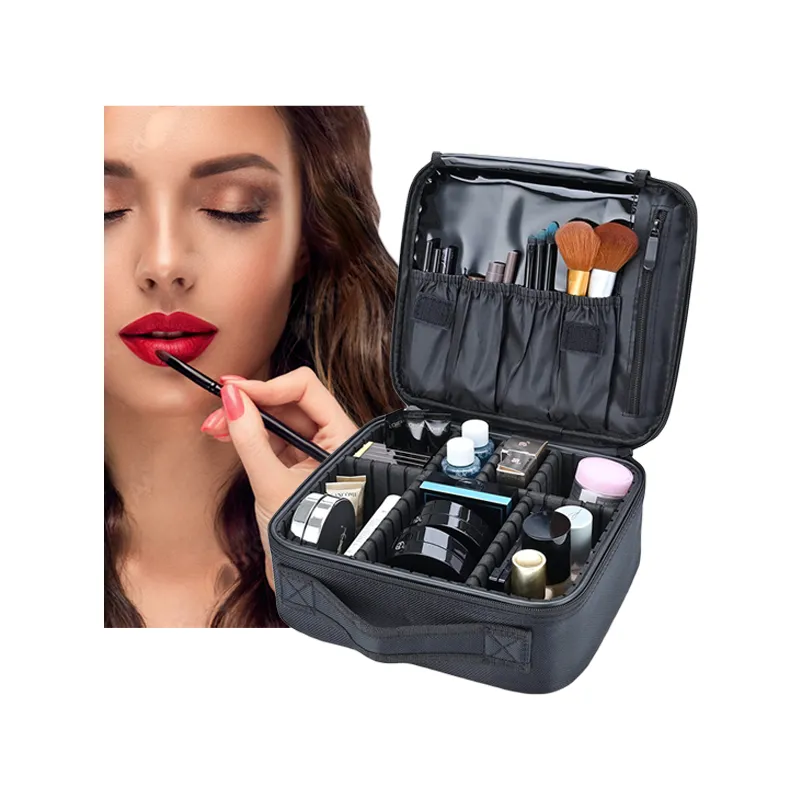 Kuferek na kosmetyki organizer kosmetyczka mała walizka LAROXY