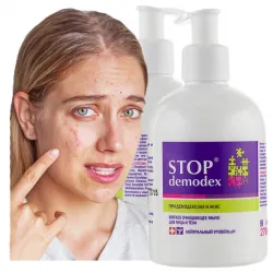 Stop Demodex  mydło do twarzy i ciała na TRĄDZIK - NUŻYCA