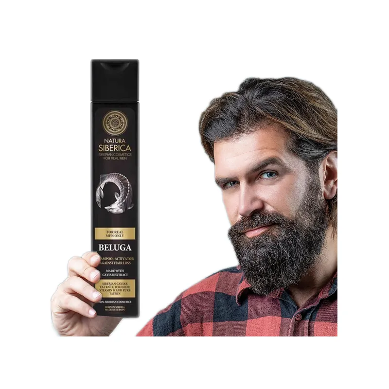 Natura Siberica szampon na porost włosów dla mężczyzn MEN BELUGA 250ml