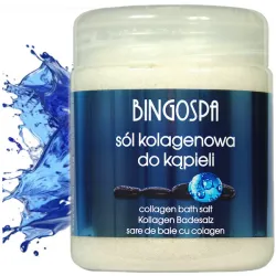 BingoSpa naturalna sól do kąpieli kolagenowa regeneracja skóry i ciała 550g