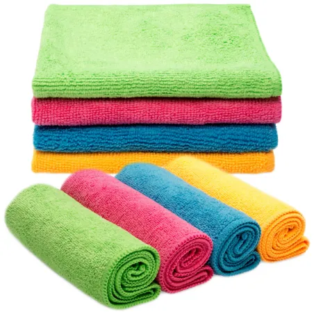 Ściereczki z mikrofibry do sprzątania mycia kurzu miękka ściereczka 30x30cm 4 sztuki