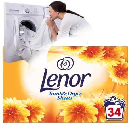 Lenor chusteczki do suszarki zapachowe MOCNE 34szt SUMMER