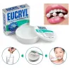 Zestaw EUCRYL – Skuteczne Wybielanie Zębów + Usuwanie Kamienia Nazębnego w Domu (Pasta + 2 Proszki)