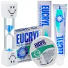 EUCRYL Zestaw do Wybielania Zębów i Usuwania Kamienia Nazębnego - Skuteczne Domowe Wybielanie, do Osadu i Żółtych Zębów