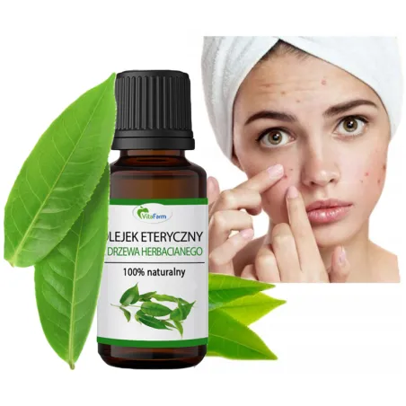 Olejek z Drzewa Herbacianego eteryczny naturalny herbaciany zapachowy 10ml