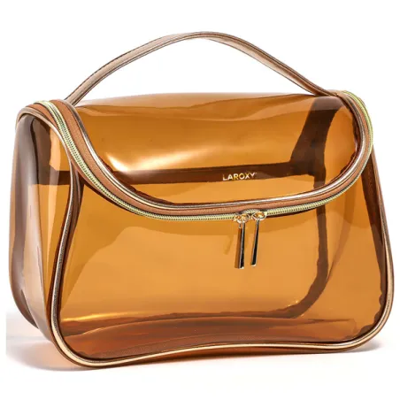 Kosmetyczka Podróżna XXL LAROXY – duża wodoodporna kosmetyczka do samolotu, basenu i siłowni | Organizer na Kosmetyki