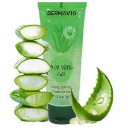 Czysty żel aloesowy do twarzy i ciała włosów po opalaniu ALOE VERA 75ml