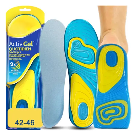 Wkładki żelowe do butów amortyzujące sportowych roboczych eleganckich 42-46 1para