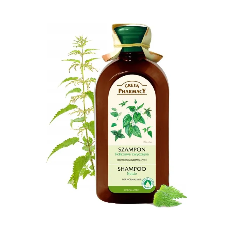 Green Pharmacy szampon do włosów normalnych pokrzywowy 350ml