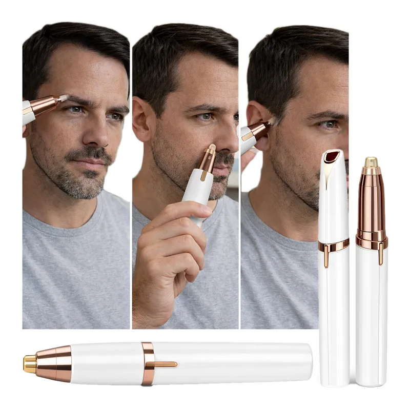 Urządzenie do usuwania włosów w nosie uszach trymer golarka - BEZ BÓLU