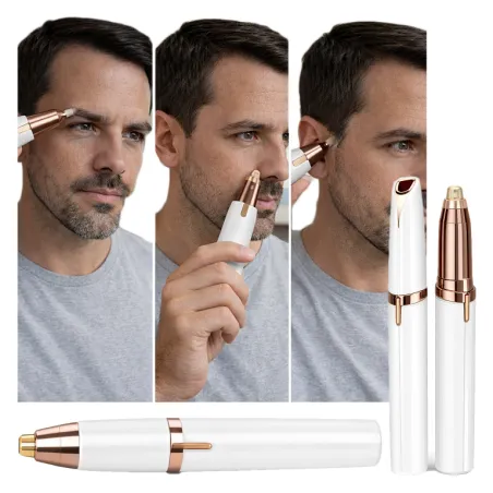 Urządzenie do usuwania włosów w nosie uszach trymer golarka - BEZ BÓLU