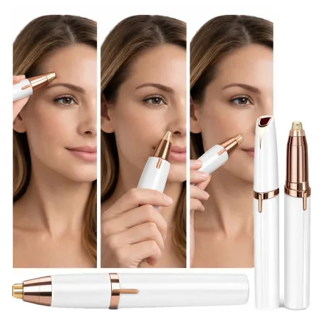 Trymer do depilacji twarzy wąsika włosów w nosie brwi uszu - BEZ BÓLU