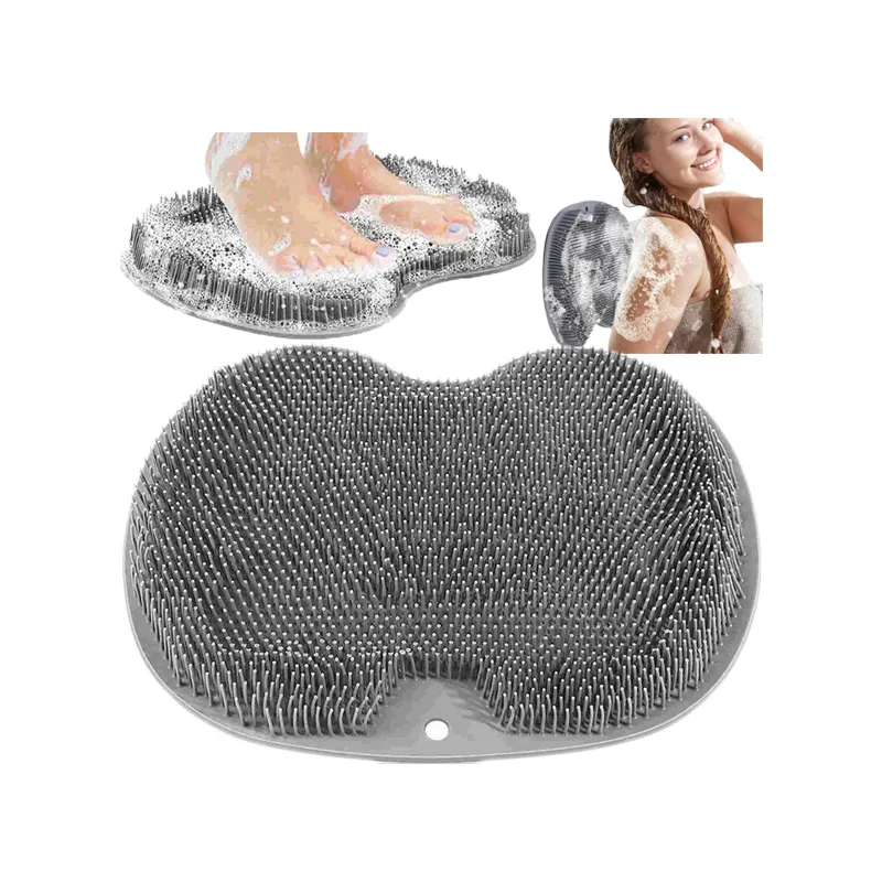 Myjka do pleców stóp nóg masażer szczotka silikonowa pod prysznic wanny