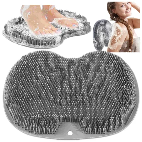 Myjka do pleców stóp nóg masażer szczotka silikonowa pod prysznic wanny