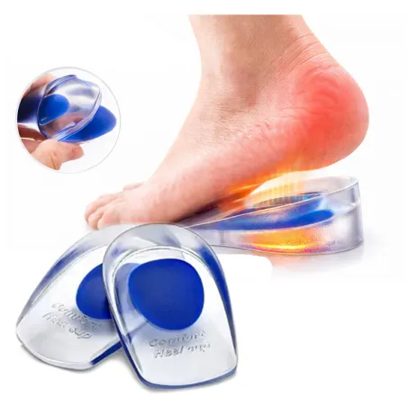 Wkładki na ostrogi piętowe wkładki do butów na pięty silikonowe 1 para