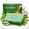 Chandrika mydło na trądzik zaskórniki na twarzy plecach nogach pośladkach pupie ajurwedyjskie Indyjskie 75g