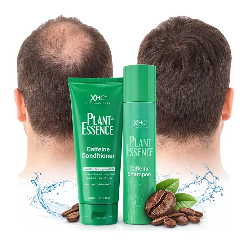 Szampon przeciw wypadaniu włosów dla mężczyzn + Odżywka z Kofeiną Cynkiem