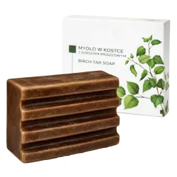 Mydło dziegciowe do twarzy ciała do skóry trądzikowej problematycznej 100g