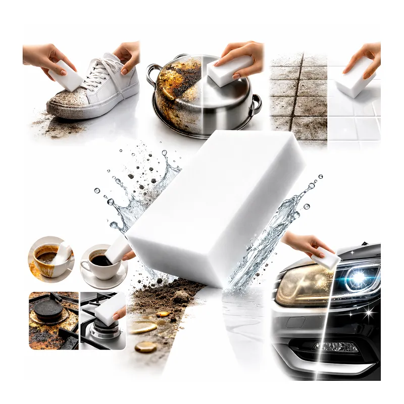 Magiczna Gąbka biała do czyszczenia sprzątania bez detergentów chemii 1 sztuka