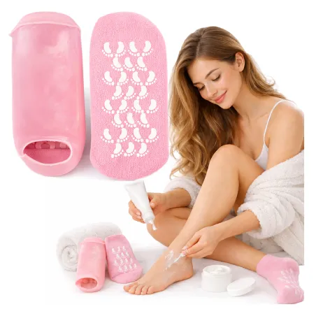 Skarpetki silikonowe na stopy pięty wielorazowe 1 para