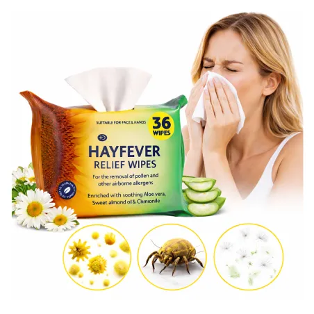 Healthpoint chusteczki antyalergiczne nawilżane dla alergików na alergię pyłki katar 36 sztuk