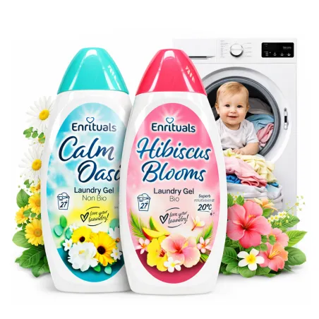 Płyn do prania naturalny Bez Fosforanów Lanoliny chemii koncentrat żel 2*970ml zestaw