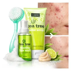 Xpel peeling na zaskórniki wągry do cery trądzikowej tłustej Odblokowujący Pory + Pianka + Szczoteczka zestaw