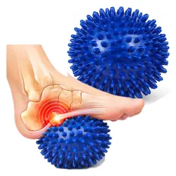 Piłeczka z kolcami na Ostrogę Piętową do masażu ostrogi piętowej masażer urządzenie do rozbijania ostrogi piłka
