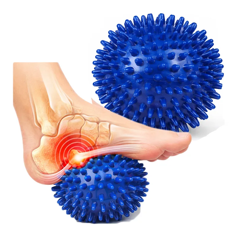Piłeczka z kolcami na Ostrogę Piętową do masażu ostrogi piętowej masażer urządzenie do rozbijania ostrogi piłka