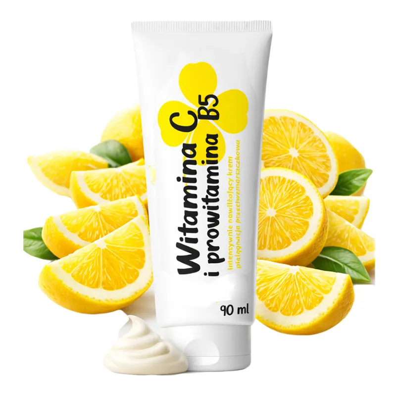 Krem do twarzy wyrównujący koloryt z witaminą C przeciwzmarszczkowy nawilżający 90ml
