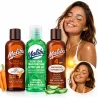 Malibu olejek do opalania przyspieszający opalanie brązujący przyśpieszacz opalania po opalaniu żel aloesowy ZESTAW