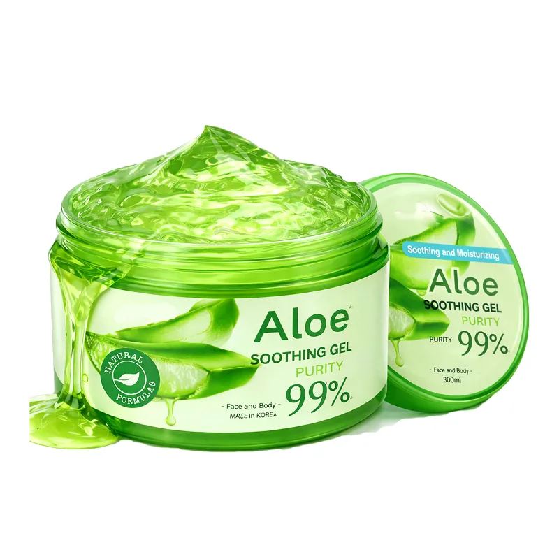 Czysty żel aloesowy do twarzy i ciała włosów po opalaniu ALOE VERA nie lepi się 300ml