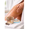 Zestaw antycellulitowy peeling kawowy na cellulit + szczotka do masażu na sucho