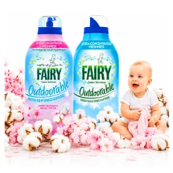 Fairy płyn do płukania prania dla alergika dzieci niemowlat kobiet w ciąży hipoalergiczny 2 sztuki 630ml