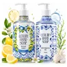 Mydło do rąk w płynie nawilżające w ozdobnej butelce eleganckie 2*500ml