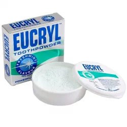 Eucryl Toothpowder puder do zębów usuwający przebarwienia 