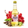 Olej rycynowy na włosy do olejowania włosów 250ml + szczotka do zabiegu zestaw LAROXY