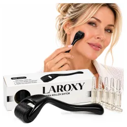Derma Roller do twarzy 0,5 mm mezoterapii mikroigłowej igłowa rolka dermaroller